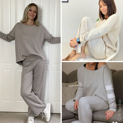 Lounge Set Damen - Schnittmuster eBook