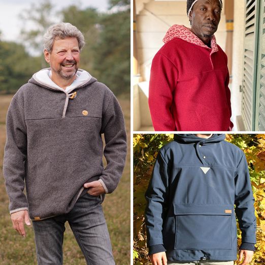 Outdoorhoodie Hej Varmen Herren - Schnittmuster eBook