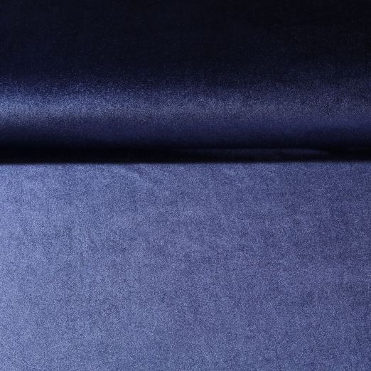 Panne de velours Helena - Bleu roi