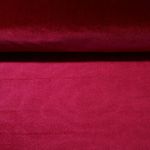 Panne de velours Helena - Rouge cardinal