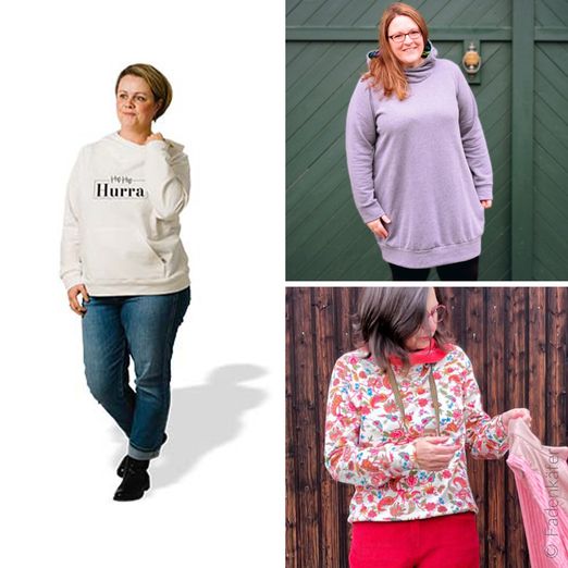 Hoodie - X-te Hoodie Damen - Schnittmuster eBook