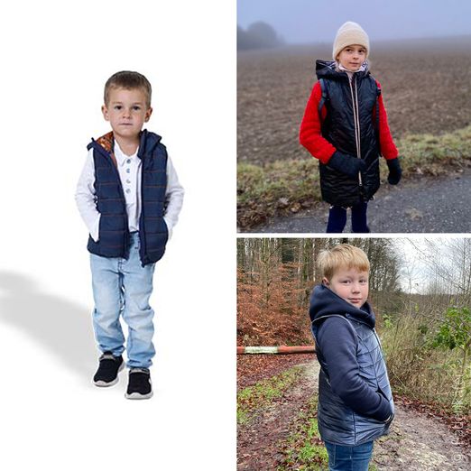 Weste Kinder - Schnittmuster eBook