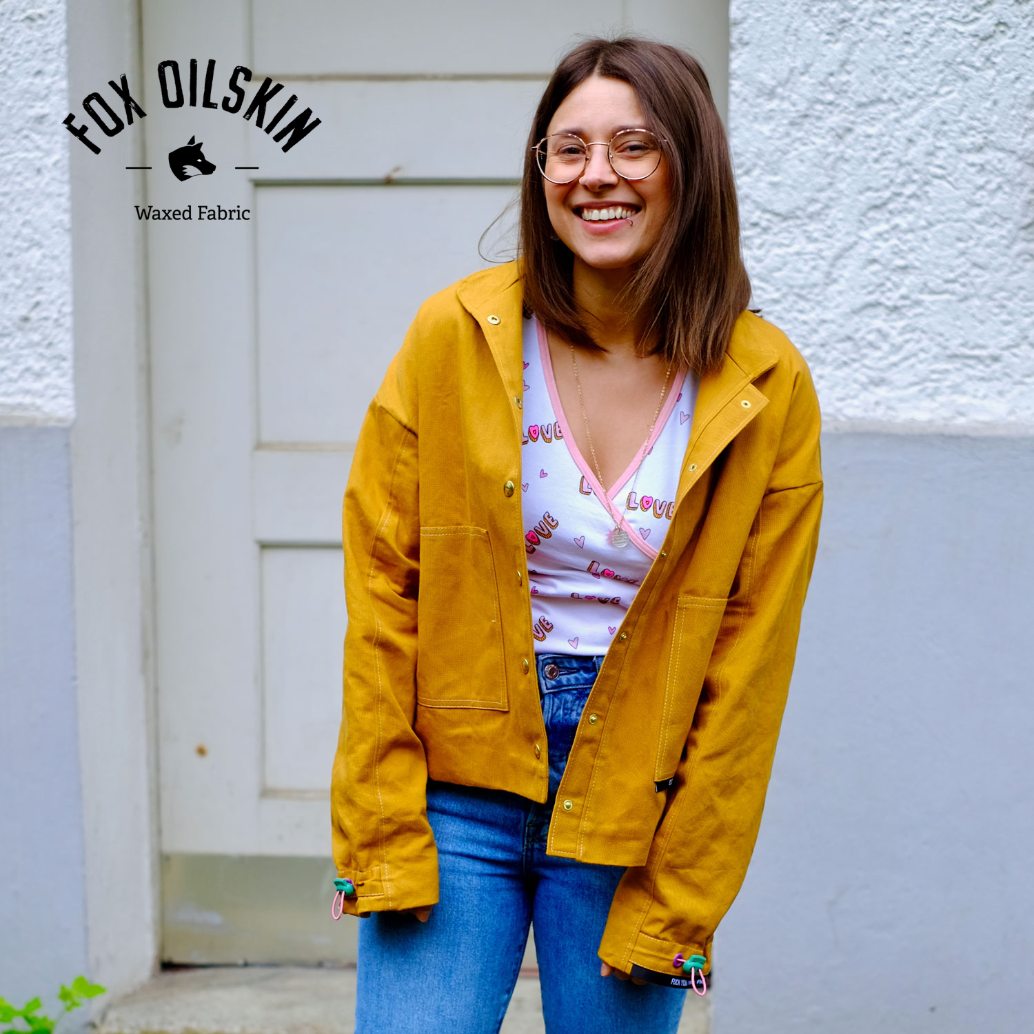 Fox Oilskin - Dry Oilskin light Twill/sergé-2 Fox Oilskin - Dry Oilskin light Twill/sergé-2