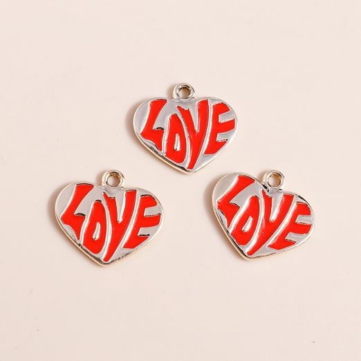 Charm - pendentif - coeur love - 1 pièce Charm - pendentif - coeur love - 1 pièce
