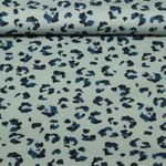 Fox Oilskin light - Leopard Print Hellblau