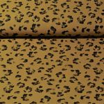 Fox Oilskin light - Leopard Print Ockerbraun