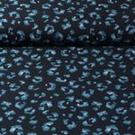 Fox Oilskin light - Leopard Print Navy