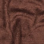 Teddy fleece - gewoon chocoladebruin