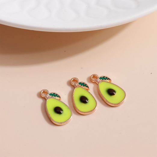 Charm - Anhänger - Avocado - 1 Stück Charm - Anhänger - Avocado - 1 Stück