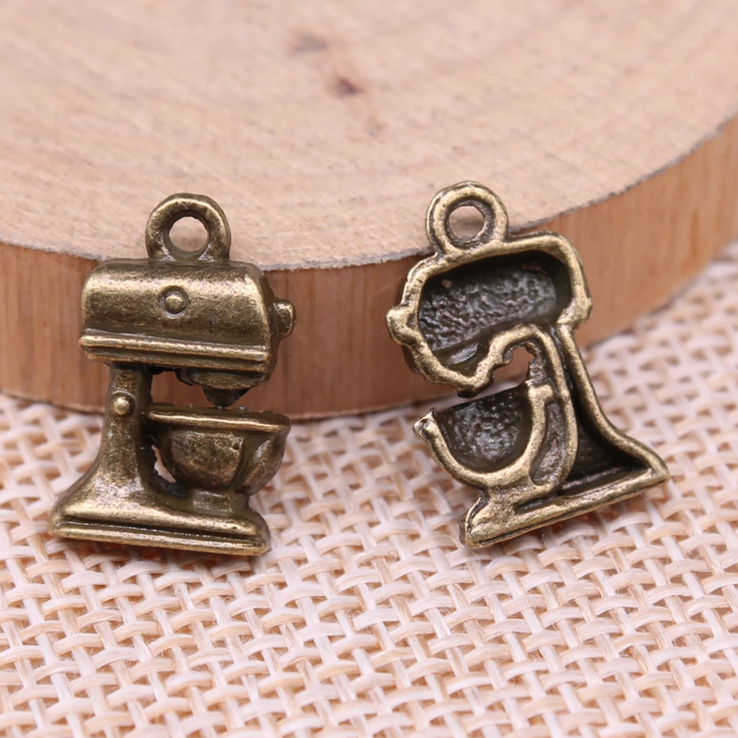 Charm - pendentif - robot de cuisine - 1 pièce-1 Charm - pendentif - robot de cuisine - 1 pièce-1