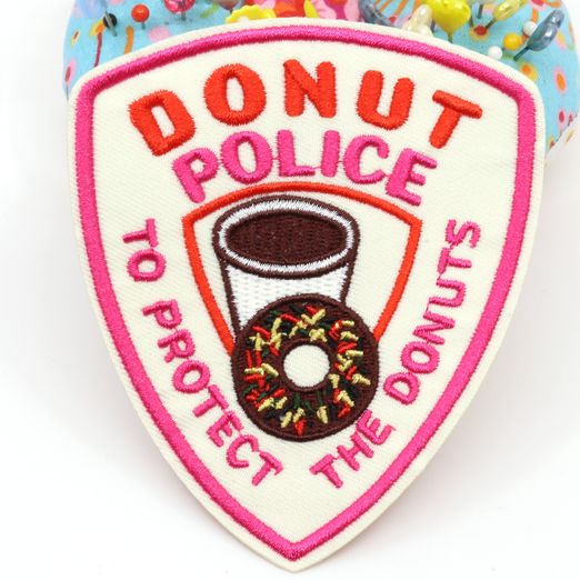 Ecusson thermocollant Donut Police
