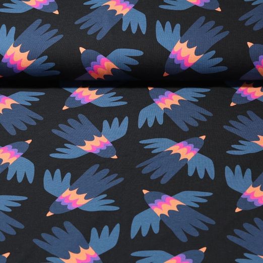 Sweat - Hamburger Liebe Glory Birds Bleu marine foncé