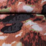 Tissu pour robe et blouse - Peinture - bleu marine