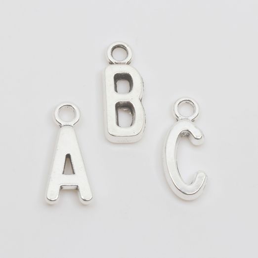 Charm - Pendentif - Lettre - 1 pièce Charm - Pendentif - Lettre - 1 pièce