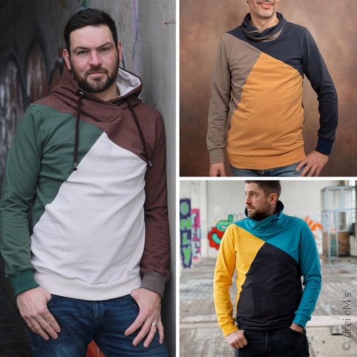 Hoodie - SCHIO Man - Schnittmuster eBook