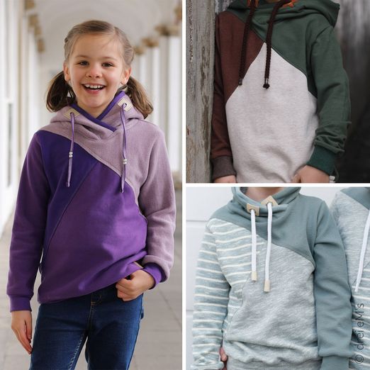 Hoodie - SCHIO Kids - Schnittmuster eBook