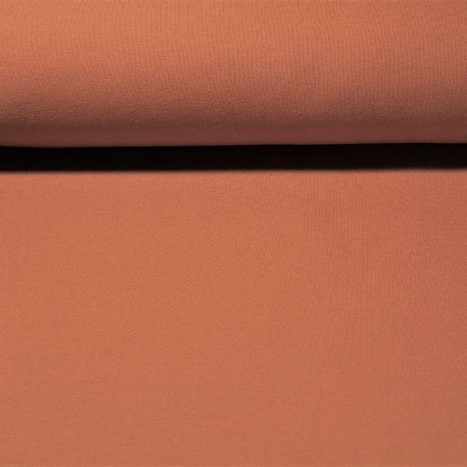 Sweat d'été Sophie - French Terry Terracotta 370 sweat bouclette