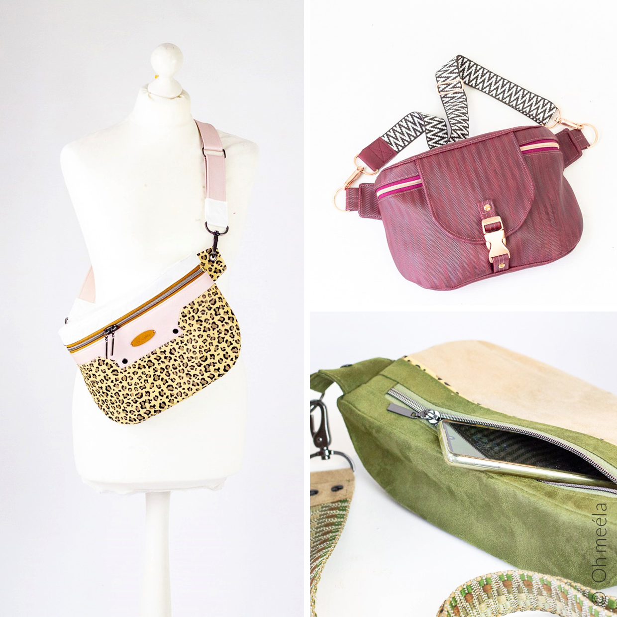 Bauchtasche - ohSnapliii Big - Schnittmuster eBook-0 Bauchtasche - ohSnapliii Big - Schnittmuster eBook-0