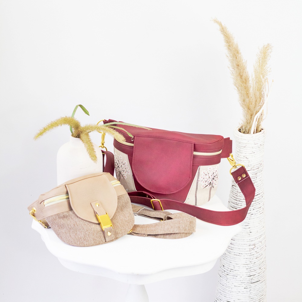 Bauchtasche - ohSnapliii Kombi - Schnittmuster eBook-1 Bauchtasche - ohSnapliii Kombi - Schnittmuster eBook-1