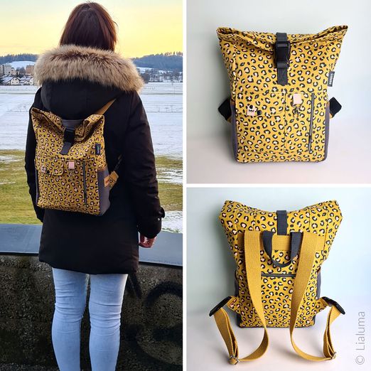 Rolltop-Rucksack - Frädolin - Schnittmuster eBook