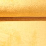 Kuschelfleece Lili - Uni Gelb