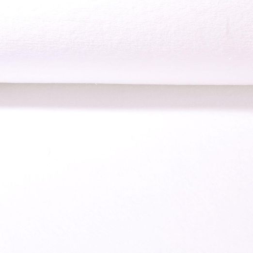 Tissu polaire Monika Polaire de bambou Blanc
