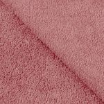 Tissu éponge - vieux rose