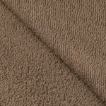 Tissu éponge - Taupe Tissu éponge - Taupe