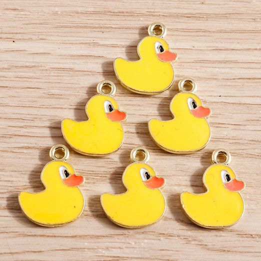 Charm - Anhänger - Entchen - 1 Stück Charm - Anhänger - Entchen - 1 Stück