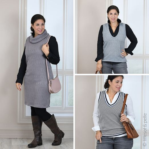 Pullunder und Kleid - Tira - Schnittmuster eBook