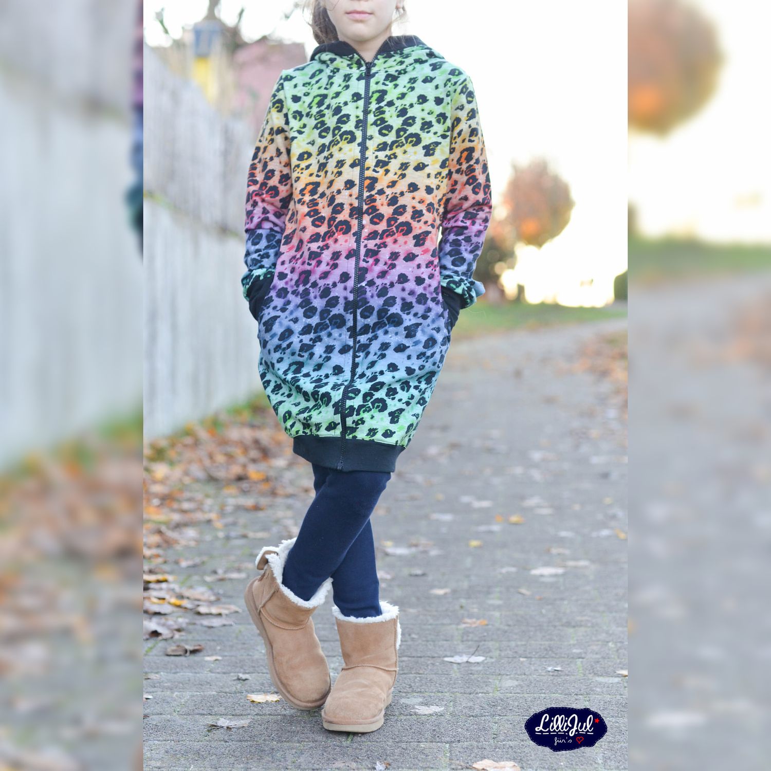 Sweatjacke Kinder - Clara - Schnittmuster eBook-7 Sweatjacke Kinder - Clara - Schnittmuster eBook-7