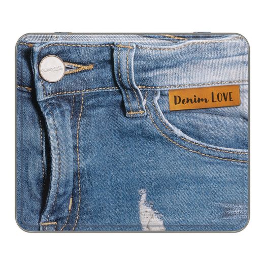Gütermann Denim-Box mit Jeansnadeln und Kunstleder-Labels Gütermann Denim-Box mit Jeansnadeln und Kunstleder-Labels