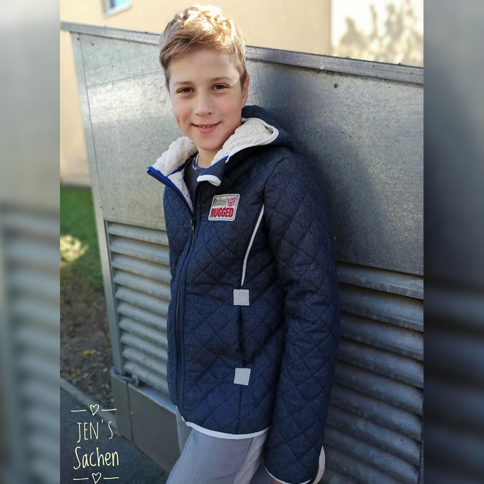 Steppjacke Kinder - deine Vika - Schnittmuster eBook-7 Steppjacke Kinder - deine Vika - Schnittmuster eBook-7