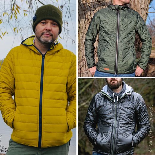 Steppjacke Herren - seine Vika - Schnittmuster eBook Steppjacke Herren - seine Vika - Schnittmuster eBook
