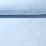 Nicki Gabriel - Velours Uni Babyblau