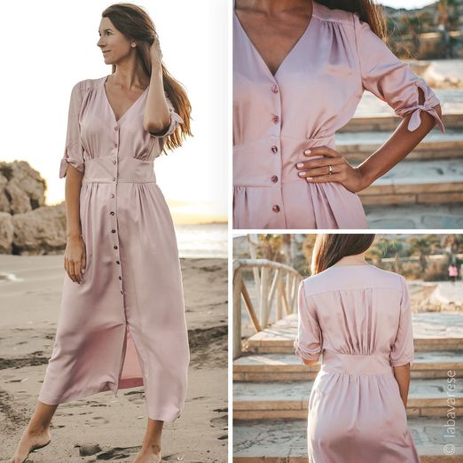 Maxikleid und Bluse - PERLA - Schnittmuster eBook
