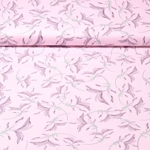 Gütermann Baumwolle Webware - Most Beautiful Zarte Zweige Rosa