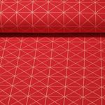 Sweat - Hamburger Liebe Jacquard Wonderland CROSS SQUARE Rouge
