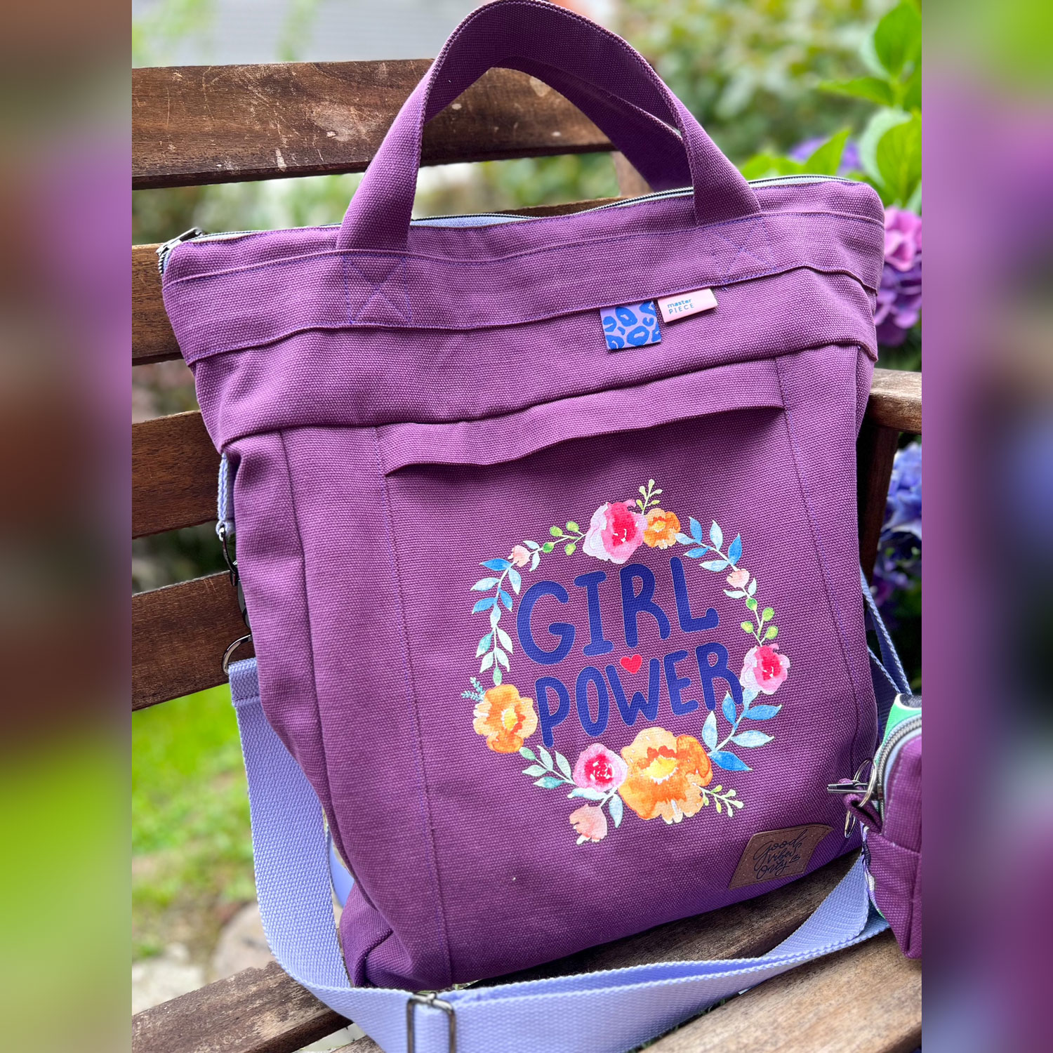 Toile canevas lourde Rudi - Violet-1 Toile canevas lourde Rudi - Violet-1