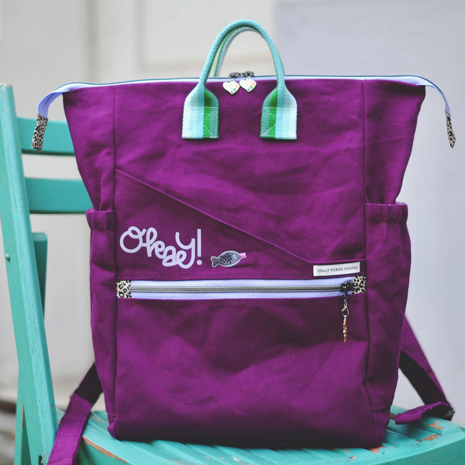 Rucksack 'Nordika' von radiokopf_handmade *Taschenstar*-5 Rucksack 'Nordika' von radiokopf_handmade *Taschenstar*-5