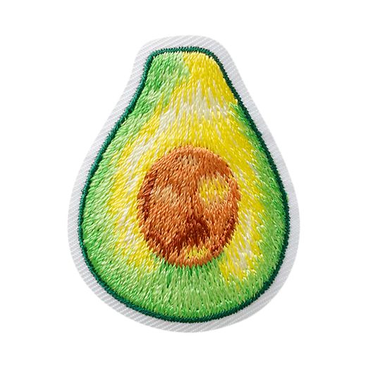 Ecusson thermocollant Demi avocat Ecusson thermocollant Demi avocat