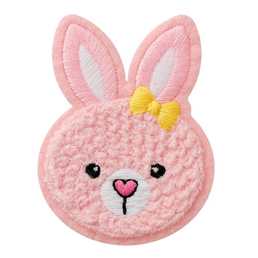 Ecusson thermocollant Lapin en peluche
