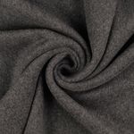 Bio-Baumwollfleece - Doubleface Dunkelgrau Melange Bio-Baumwollfleece - Doubleface Dunkelgrau Melange