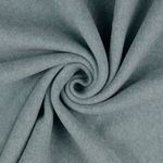Bio-Baumwollfleece - Doubleface Lindgrün Melange Bio-Baumwollfleece - Doubleface Lindgrün Melange
