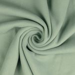 Ekologisk bomullsfleece – doubleface lindgrön
