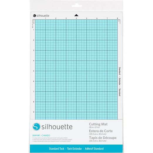 SILHOUETTE Tapis de découpe 8" - pouvoir adhésif normal