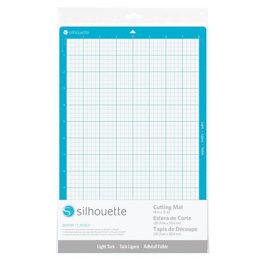 Tapis de découpe SILHOUETTE - 8" - léger pouvoir adhésif