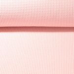 Waffelpique Jacquard Honey - Lachs