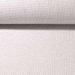 Waffelpique Jacquard Honey - Grau