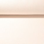 Waffelpique Jacquard Honey - Ecru